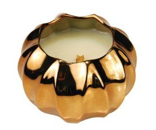 Woodwick 20oz Metallic Pumpkin Candle   Scented Candles