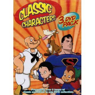 Classic Characters 3 DVD Pack   Superman & Popeye Out To Punch, Molly Moo Cow and Friends, and Aesop's Fables Movies & TV