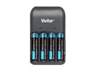 VIVITAR BATTERY CHARGER 4 SLOT   4 AAA BATTERIES   BC171  Digital Camera Battery Chargers  Camera & Photo