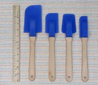 4 piece Starfrit Quick Fix Silicone Spatulas for the Gourmet & Professionals Kitchen & Dining
