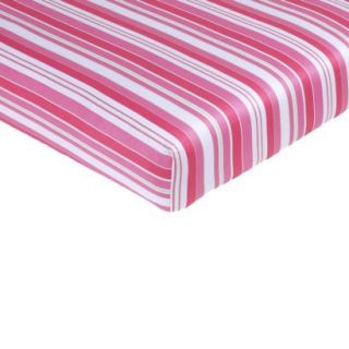 Sweet Jojo Designs Olivia Fitted Crib Sheet  Stripe