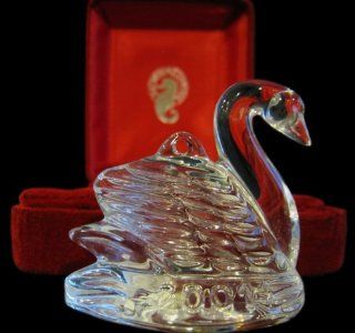 Waterford 12 Days of Christmas 2001 Annual Ornament   7 Swans Swimming   Decorative Hanging Ornaments