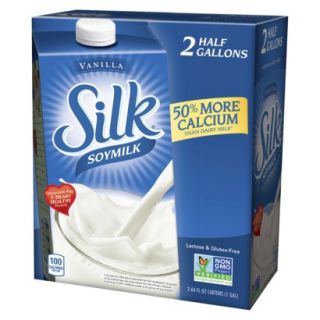 Silk Vanilla Soy Milk 64 oz 2 ct