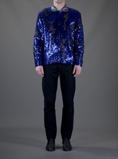 Kansai Yamamoto Vintage Sequin Jacket   House Of Liza