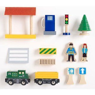 Train Play Accessories Set   18 piece Toys & Games