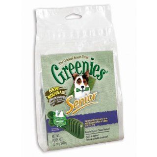 Greenies Senior Teenie Dental Dog Treats, 12 oz bag, 43 chews  Edible Pet Treats 