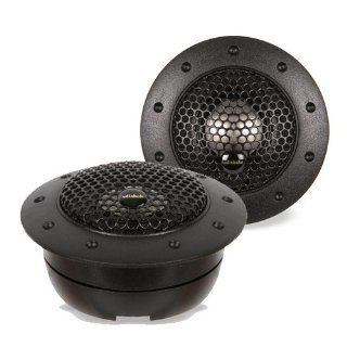 Audiobahn AT61J 3/4 Inch (19mm) Silk Dome Tweeters  Vehicle Speakers 