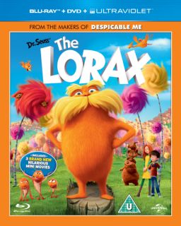 Dr. Seuss The Lorax (Blu Ray, DVD and UltraViolet Copy)      Blu ray