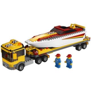 LEGO City Power Boat Transporter (4643)      Toys