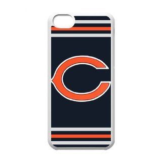 NFL Football Team Logo Chicago Bears Unique Apple Iphone 5C Cheap iphone 5 Durable Hard Plastic Case Cover CustomDIY Cell Phones & Accessories