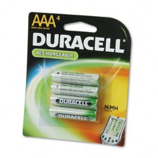 Duracell DC2400B4N AAA NiMh Rechargeable Batteries (4 Pack) Electronics
