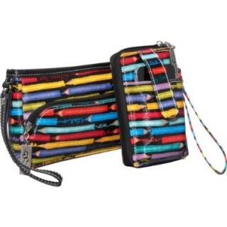 Sydney Love Colored Pencils Across the Body Cell Phone Wallet and Wristlet Shoes