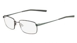 Nike 4194 Eyeglasses (57) Charcoal/Deep Green, 52mm Clothing