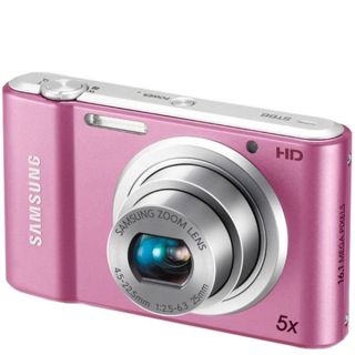 Samsung ST68 Compact Digital Camera (16MP, 5x Optical, 2.7 Inch LCD)   Pink      Electronics