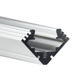 Klus B4023ANODA   39.4 in. Anodized Aluminum Mounting Channel   45   ALU Profile   For LED Tape Light 