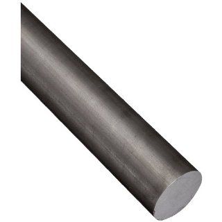 E52100 Alloy Steel Round Rod, Unpolished (Mill) Finish, Annealed, AMS S 7420, 5/8" Diameter, 72" Length Steel Metal Raw Materials