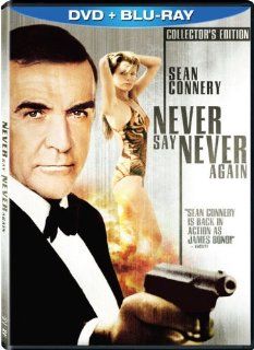 Never Say Never Again (Two Disc Blu ray/DVD Combo in DVD Packaging) Never Say Never Again Movies & TV