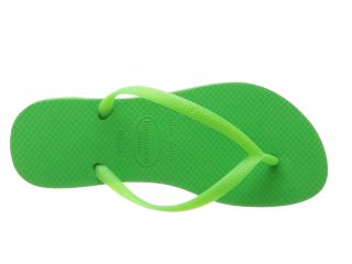 Havaianas Slim Flip Flops Neon Green