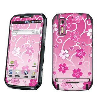 Motorola Photon 4G MB855 Sprint Vinyl Decal Protection Skin Japan Pink Sakura Cell Phones & Accessories
