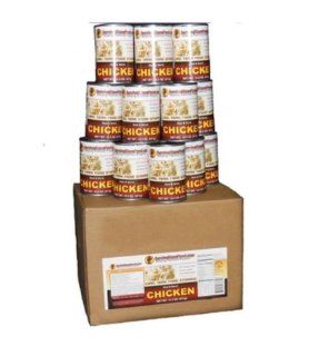 1 Case Canned Meat (CHICKEN) Long Term Food Storage  Survival Cave  Canned And Packaged Meats  Grocery & Gourmet Food