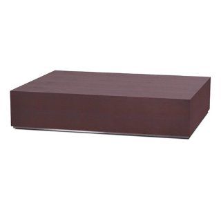 Shop Modloft Mott Low Profile Wood Rectangular Coffee Table in Wenge at the  Furniture Store