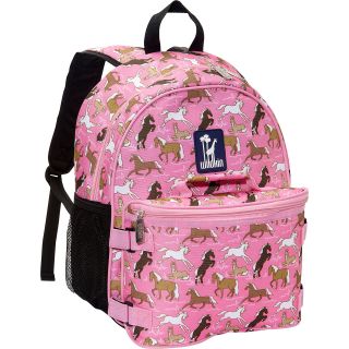 Wildkin Horses in Pink Bogo Backpack w/ Lunch Bag
