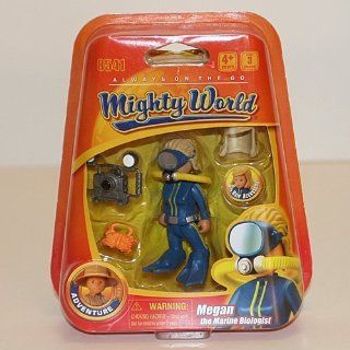 Mighty World Always On The Go Megan the Marine Biologist Action Figure 8541 Toys & Games