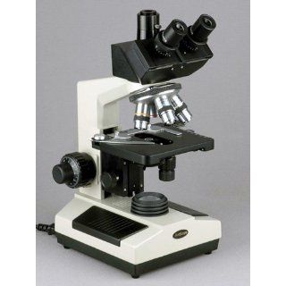 AmScope T420A DK Professional Trinocular Compound Darkfield Microscope 40X 1600X Science Lab Compound Microscopes Electronics
