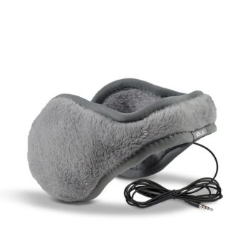 180s Womens Lush Headphone Earwarmers   Frost Gray   One Size      Electronics