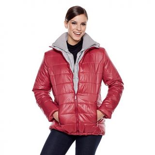 Sporto® 2 Tone Puff Jacket with Hood