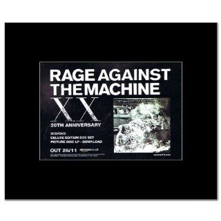 RAGE AGAINST THE MACHINE   XX Matted Mini Poster   21x13.5cm   Prints