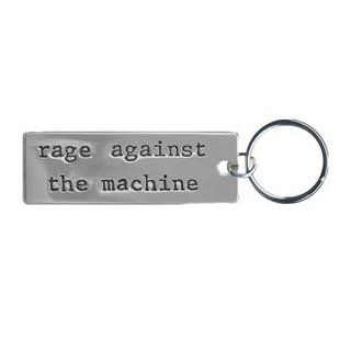 Rage Against The Machine Logo Metal Key Chain Clothing
