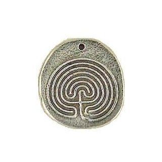 The Labyrinth Goddess Pewter Pendant Jewelry