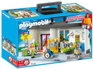 Playmobil Take Along Hospital Toys & Games