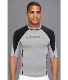 ONeill Hammer Short Sleeve Crew Mens Swimwear (Gray)