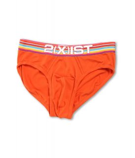2IST CABANA No Show Brief Mens Underwear (Orange)