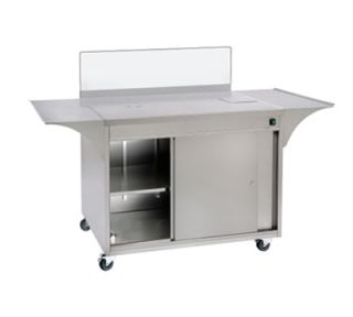 Equipex Mobile Crepe Cart   32 1/2x39x24 Stainless