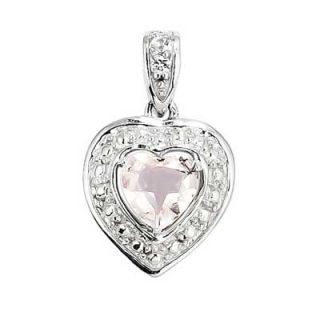 and white topaz necklace charm in sterling silver $ 179 00 add to