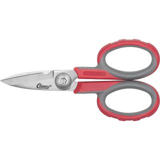 Clauss Wire-Cutting Shear — 5 1/4in.L Blade, Model# 18087  Scissors   Shears