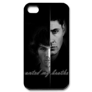 Custom Supernatural Cover Case for iPhone 4 WX6790 Cell Phones & Accessories