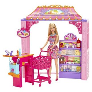 Barbie Life in the Dreamhouse Grocery Store and Doll Playset