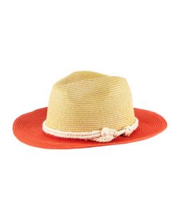 Knotted With Love Wide Brim Fedora   Michael Stars