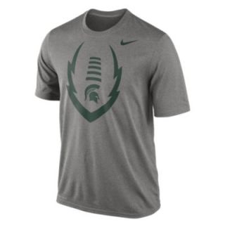 Nike College Icon Legend (Michigan State) Mens Training Shirt   Green