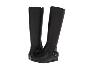 FitFlop Due Boot Tall/Buckle Womens Boots (Black)