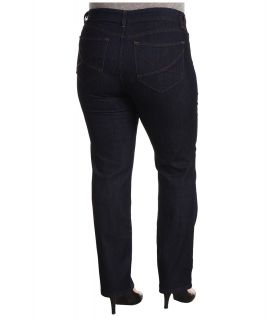 NYDJ Plus Size Plus Size Hayden Straight Leg Premium Lightweight Denim Womens Jeans (Blue)
