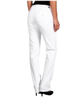 Jag Jeans Jackson Mid Rise Straight in White Womens Jeans (White)