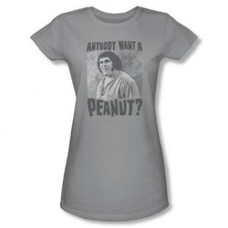 The Princess Bride Junior's T Shirt Anybody Want a Peanut Clothing