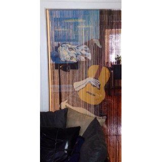 Old Guitarist   Picasso Beaded Curtain 125 Strands (+hanging hardware)   Window Treatment Curtains