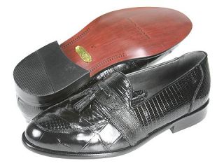 Stacy Adams Santana Mens Slip on Dress Shoes (Black)