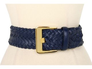 Vince Camuto 2 1/4 Buckle On Panel Womens Belts (Blue)